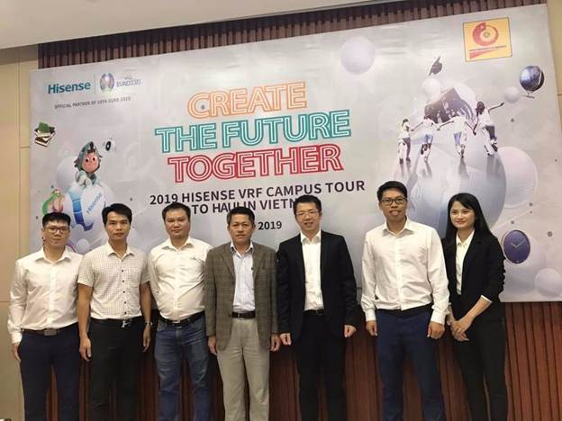 Khoa Điện phối hợp với Công ty Hisense Hitachi Việt Nam tổ chức Hội thảo “Cùng nhau kiến tạo tương lai”